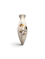 Preview: Vase VW Käfer Oldtimer am Armaturenbrett Blumenvase mit Halter gedreht